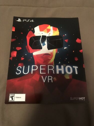 NEW Sony PS4 Superhot VR Rated T Game Digital Downloadable Code