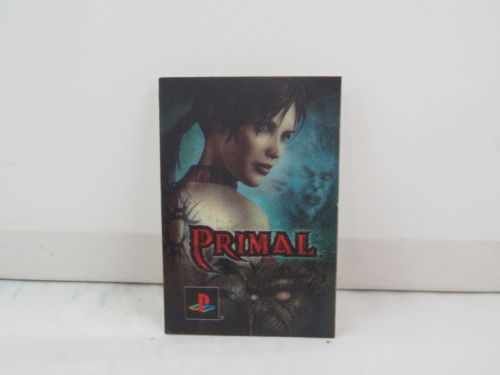 Playstation 2 Game Pin - Primal Hologram Pin - Staff Promotional Pin
