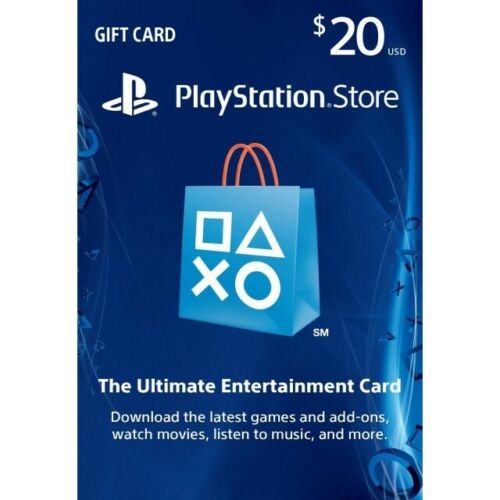 playstation network gift card 20$ -key Us Account