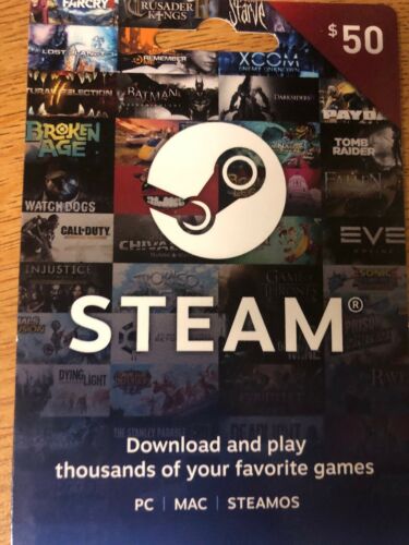 4 Steam Gift Card $ 50 (Import version: United States)