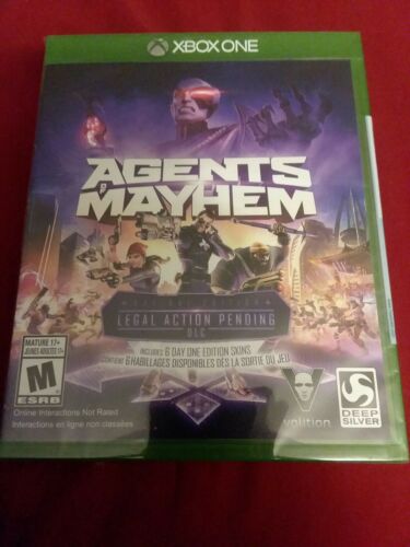 XBOX ONE AGENTS OF MAYHEM!! Part of WHOLESALE LOT #4. Cheap