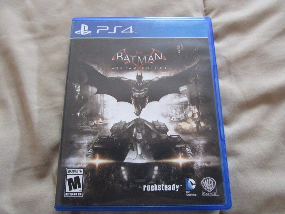 PS4 Batman Arkham Knight  Looks and Works Great!