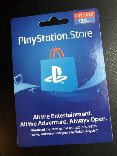 Sony - PlayStation Network $25 Gift Card (Mail Only)