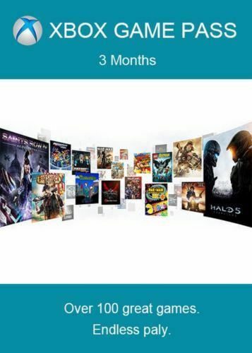 Xbox Game Pass 3 Months Subscription Xbox One Key