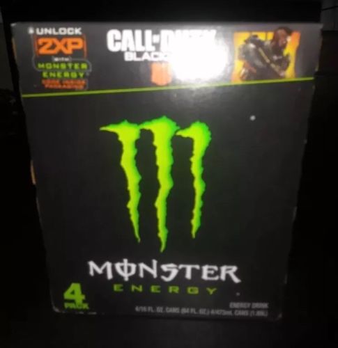 Monster Energy Drink Call of Duty Black Ops 4 2XP 1 hour code IMMEDIATE MESSAGE