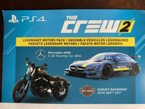 The Crew 2 DLC Add-on for PlayStation 4 PS4 - The Legendary Motors Pack