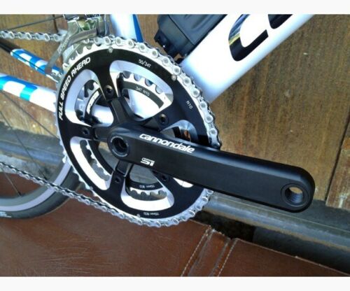 Stages Cannondale Si crankset 165mm FSA 50x34 11s chainrings