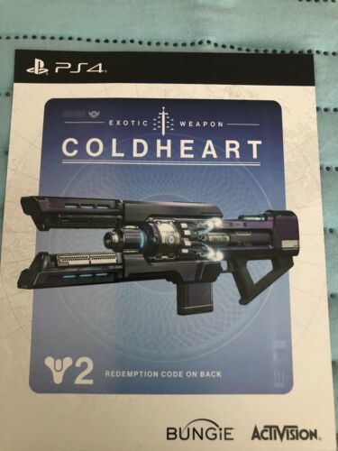 Destiny 2 Coldheart Cold Heart Exotic Weapon DLC for PlayStation 4 PS4