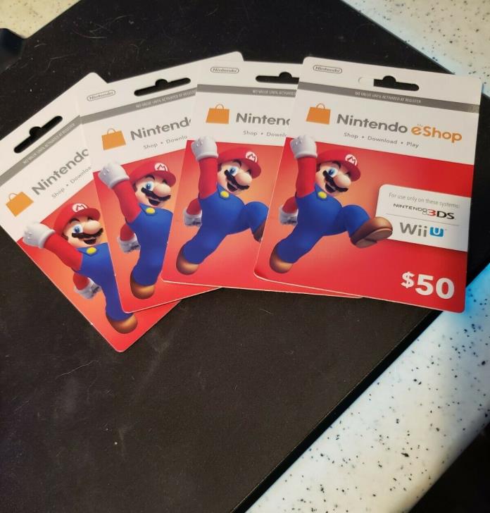 Nintendo eShop $50 Digital Code