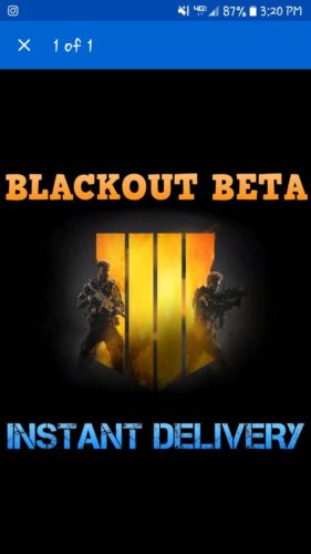 Call Of Duty Black Ops 4 Xbox One Blackout Access Code