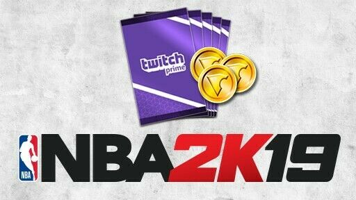 NBA 2K19 - Twitch Prime 5 MyTEAM Packs & 25,000 Virtual Currency (PS4/PC/XBOX)