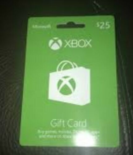 Xbox $25 gift card