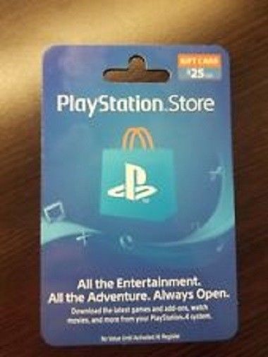 2x $25 US PlayStation Store PSN Gift Card MAIL DELIVERY ONLY