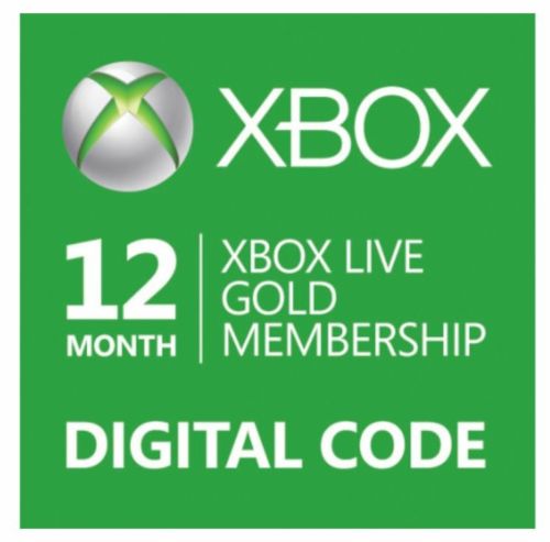 Xbox Live 12 Months 1 Year Subscription Code FAST DELIVERY