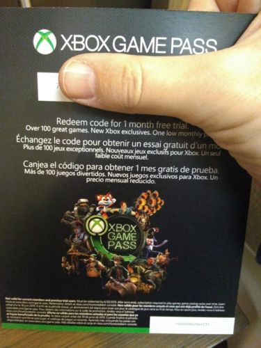 Xbox Game Pass And Xbox Live Gold 1 Month Code, Both Email Delivery