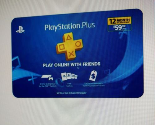 PlayStation Plus Membership PS Plus [ 12 Month / 1 Year ] (PS3 PS4 PS VITA)