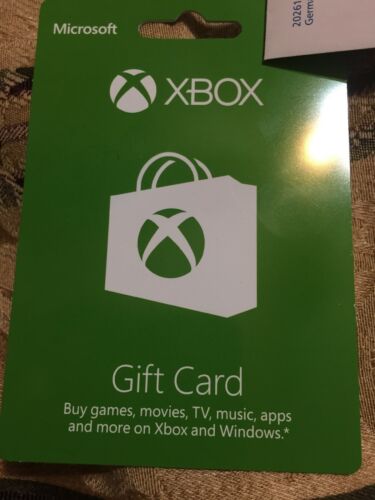 $60.00 Xbox Gift Card Digital. Fast Same Day Shipping. E-mail Delivery