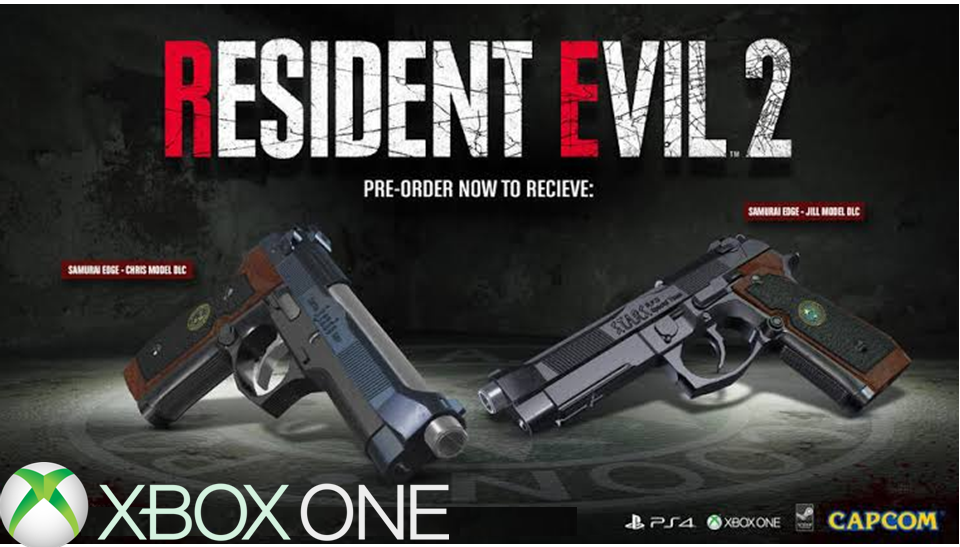 Resident Evil 2 Samurai Edge Chris & Jill, Xbox One Preorder DLC