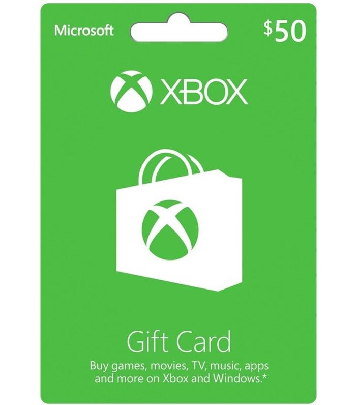 50 USD XBOX CARD (DIGITAL CODE)