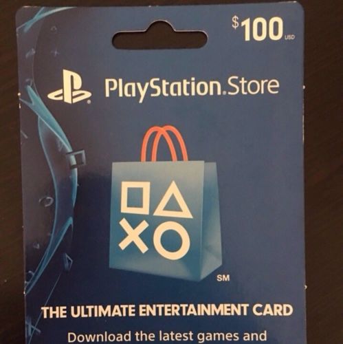 $100 PlayStation Store Card