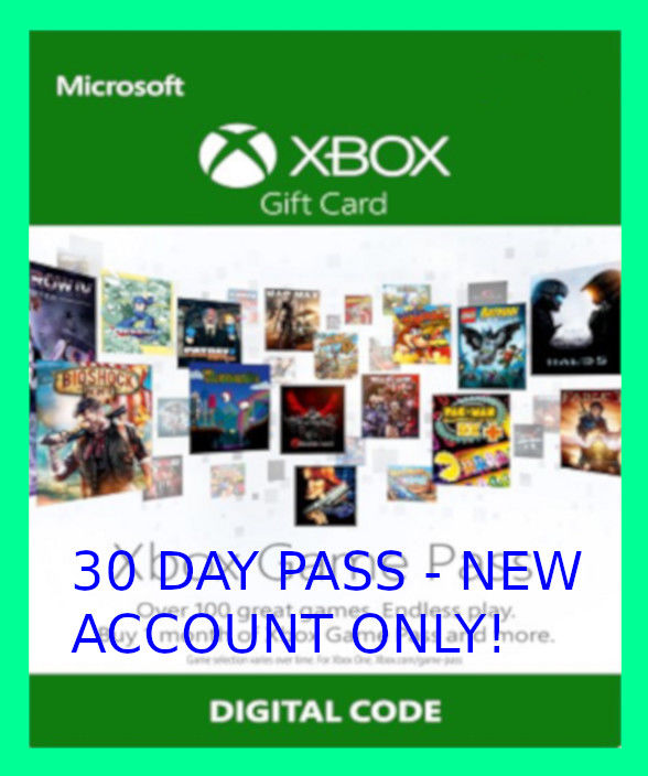 (XBox One 30 Day Game Pass Trial) - New Account - Instant Delivery