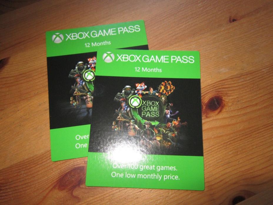 Xbox game pass 24 month subscription (2 @ 12 month)