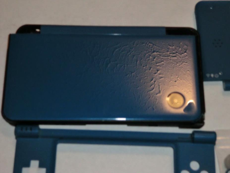 Original Nintendo DSi XL Housing Shell Case Replacement Blue Black NDSiXL Parts