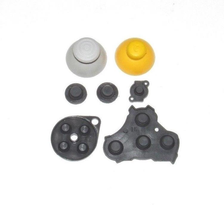 Nintendo Gamecube Controller Rubber Button Contact Pads + 2 Joysticks Analog NGC