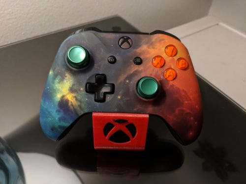 custom xbox one s controller orange star universe with aluminum metal sticks