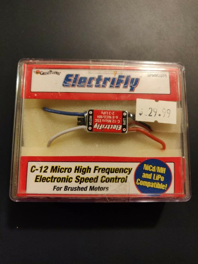 High Frequency Speed Controller electrifly C-12 (GPMM2015)