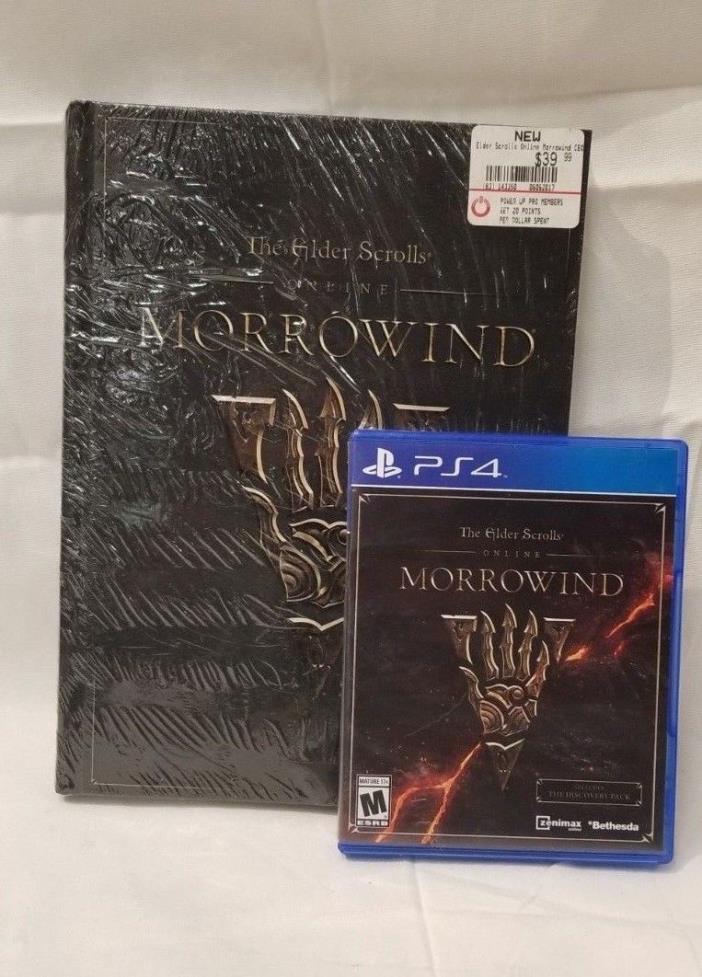 The Elder Scrolls Online Morrowind w/Strategy Guide (Unopened) - Free Shipping