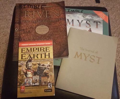 Riven, Myst, And Empire Earth Strategy Earth