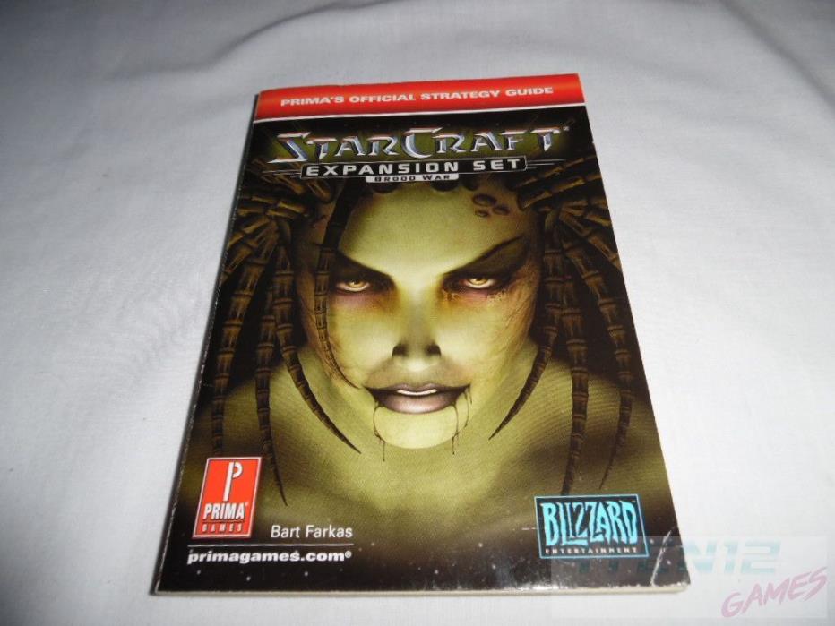 Prima's Official Strategy Guide for StarCraft: Brood War Expansion Set PC game