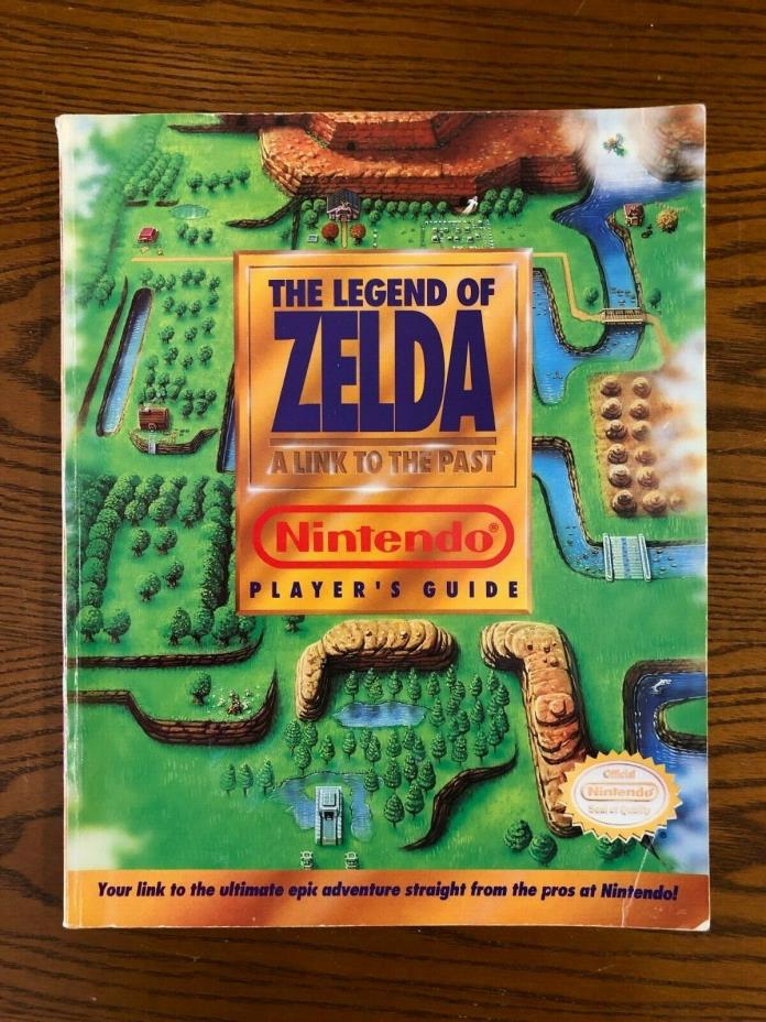 1992 The Legend of Zelda A Link to the Past Nintendo Player's Guide Game Book