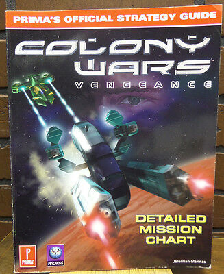 Colony Wars Vengeance Official Strategy Guide Detailed Mission Chart Prima