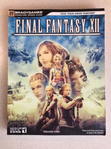 Brady Games Final Fantasy XII Official Strategy Guide Book  FAST SHIPPING!