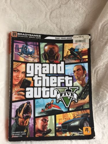 GTA Grand Theft Auto V Five 5 Bradygames Signature Series Guide XBox 360/PS3