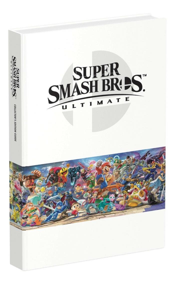 Super Smash Bros. Ultimate Collector's Edition Strategy Guide [Hardcover] *NEW*