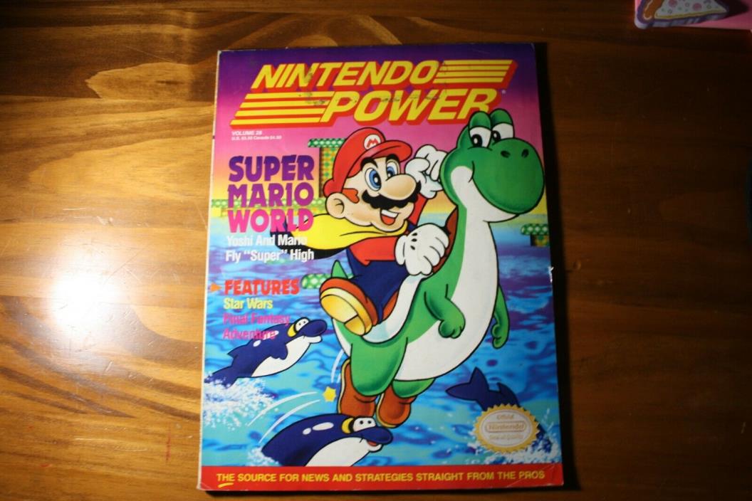 Nintendo Power Volume 28 with Poster intact