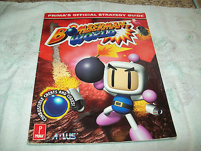 BOMBERMAN WORLD STRATEGY GUIDE BY PRIMA