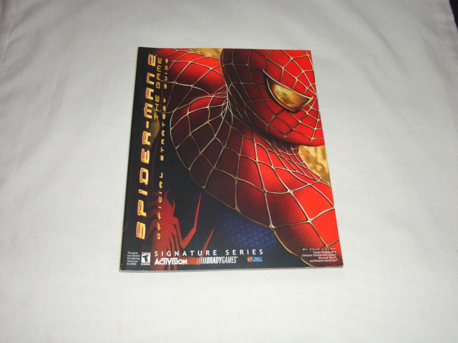 Spider-Man 2 Official Strategy Guide (Great Condition, Free Shipping)