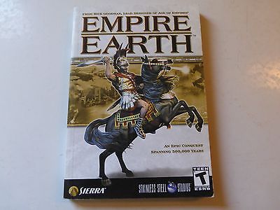 Sierra  Pub Empire Earth - Official Strategy Guide SC VG+, 2002  B78