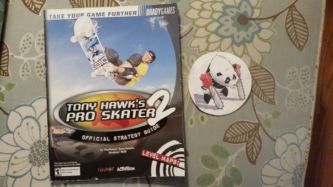 Brady Games Tony Hawk's Pro Skater 2 Official Strategy Game Guide Book