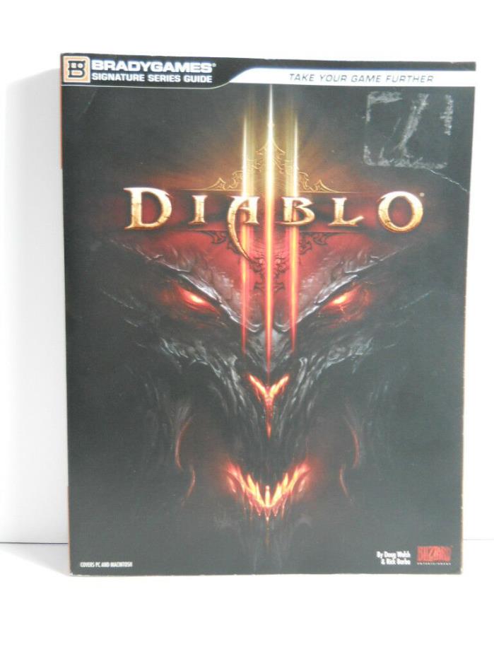 Diablo III Bradygames Signature Series Strategy Guide 2012, Paperback