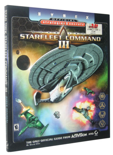 Star Trek Starfleet Command III Sybex PC Windows Official Strategy Guide Book