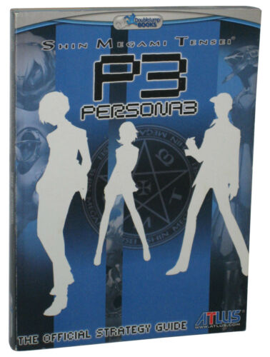 Shin Megami Tensei Persona 3 P3 Official Strategy Guide Double Jump Book