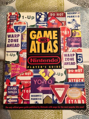NES Game Atlas Nintendo Player's Guide Strategy Book Maps Game Hints 1991