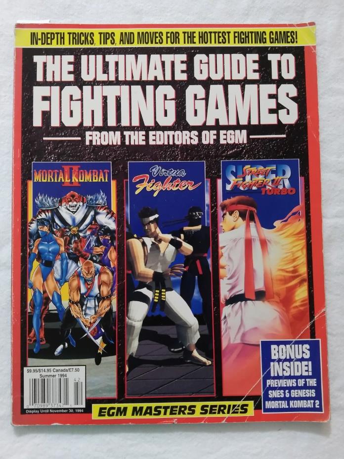 ULTIMATE GUIDE TO FIGHTING GAMES    SUMMER 1995