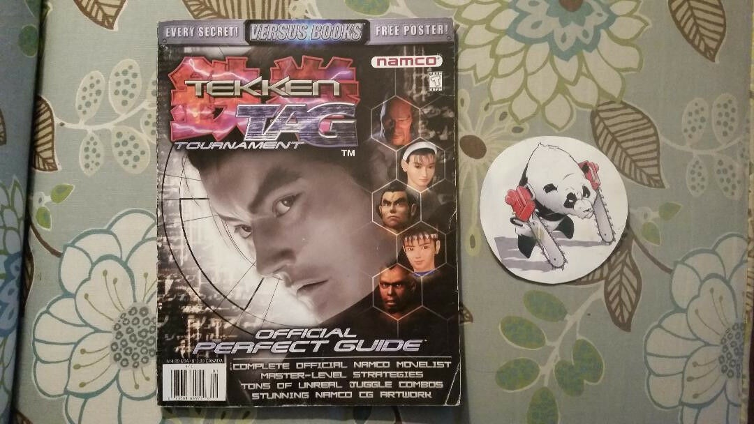 Tekken Tag Tournament Playstation 2 / PS2 Versus Books Official Perfect Guide