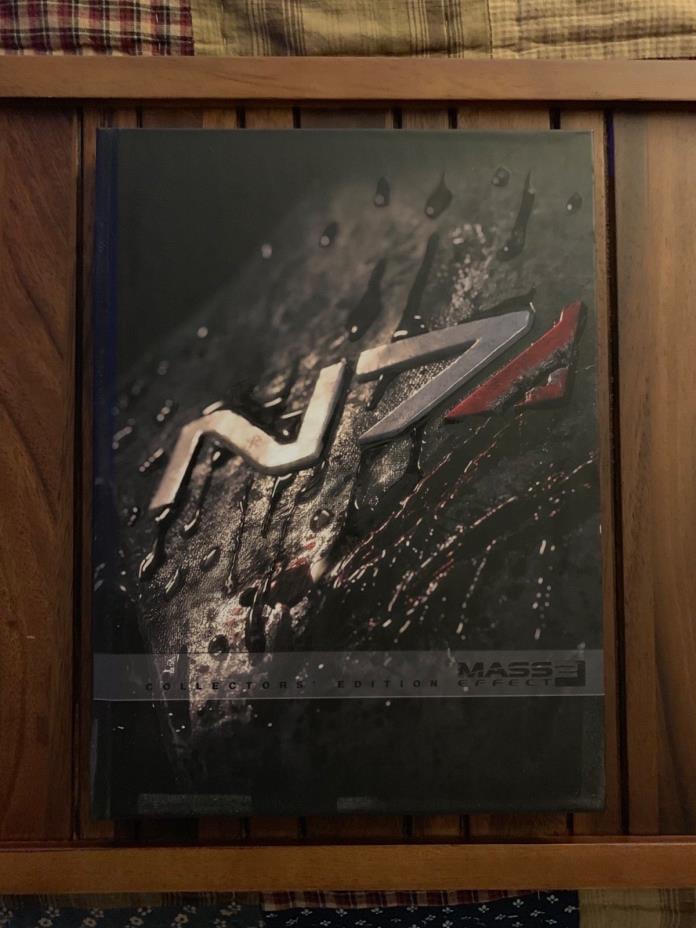 MASS EFFECT 2 COLLECTOR’S EDITION GAME GUIDE HARDCOVER NEW!!!